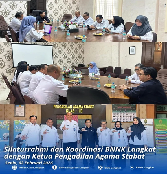 Foto silaturrahmi pa stabat